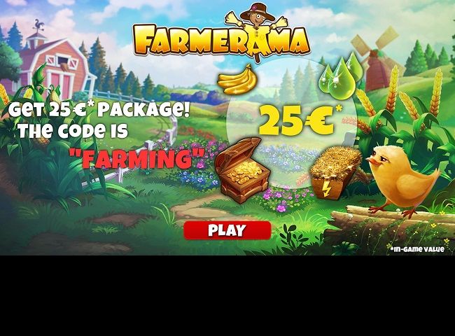 Farmerama - Online Žaidimas