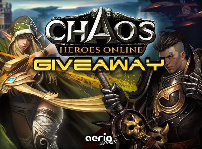 Chaos Heroes Online Closed Beta Giveaway Promo Codes